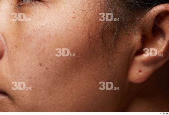 Face Cheek Ear Hair Skin Woman Slim Studio photo references