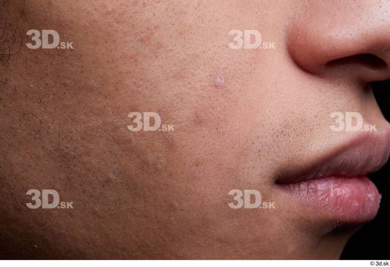 Face Mouth Nose Cheek Skin Man Slim Studio photo references