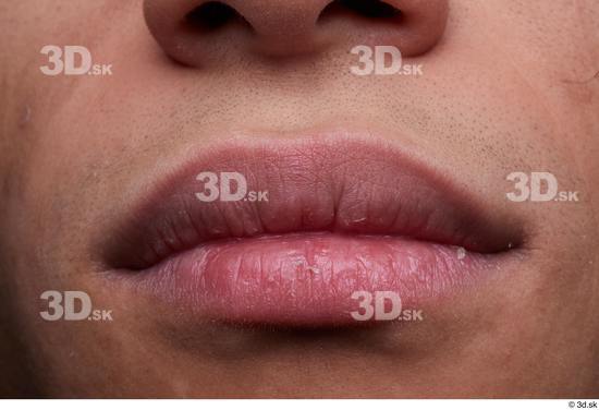 Face Mouth Skin Man Slim Studio photo references