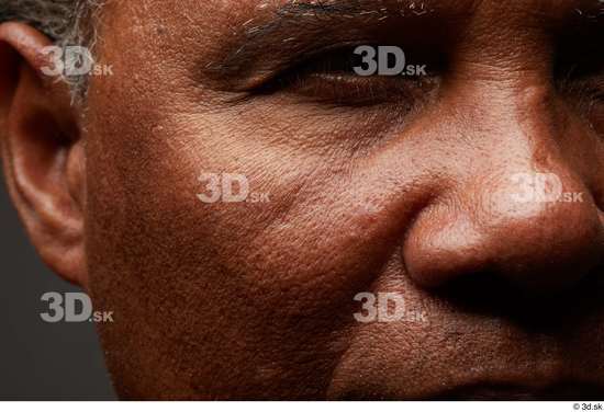 Eye Face Nose Cheek Ear Skin Man Slim Wrinkles Studio photo references