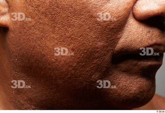 Face Mouth Cheek Skin Man Slim Wrinkles Studio photo references