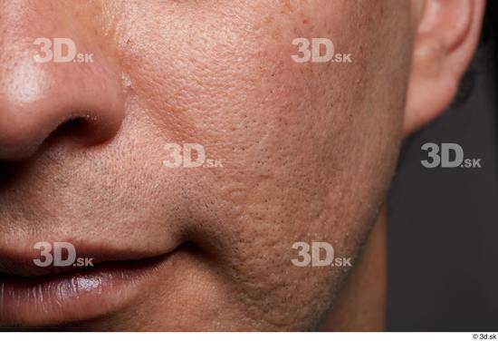 Face Mouth Nose Cheek Skin Man Slim Studio photo references