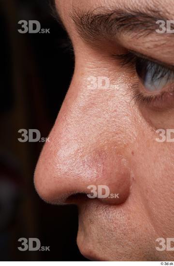 Face Nose Skin Man Slim Studio photo references