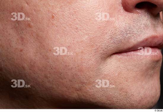 Face Mouth Cheek Skin Man Slim Studio photo references