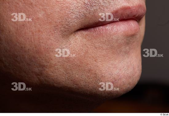 Face Mouth Cheek Skin Man Slim Studio photo references