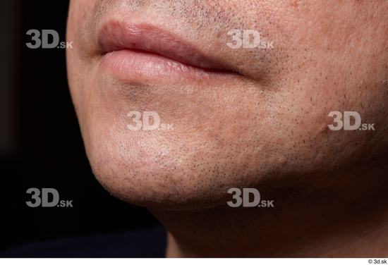 Face Mouth Cheek Skin Man Slim Studio photo references