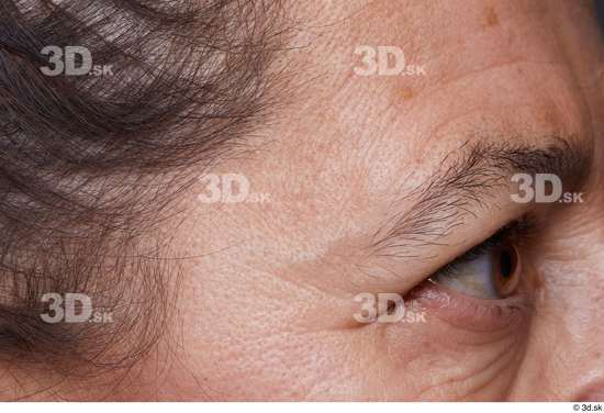 Eye Face Hair Skin Woman Slim Wrinkles Studio photo references