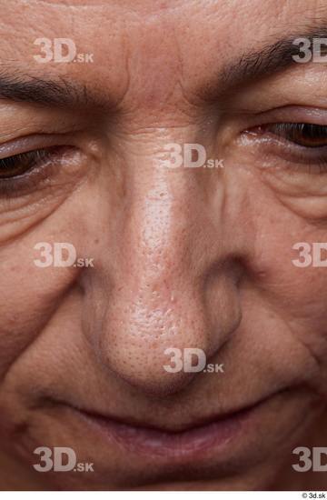 Face Nose Skin Woman Slim Wrinkles Studio photo references