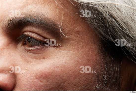 Eye Face Cheek Hair Skin Man Slim Wrinkles Studio photo references