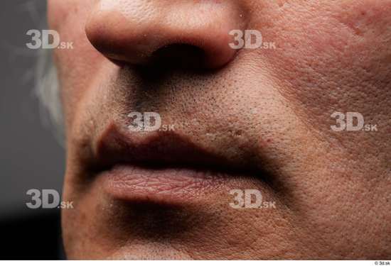 Face Mouth Nose Cheek Skin Man Slim Wrinkles Studio photo references