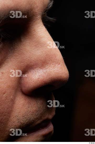 Face Nose Skin Man Slim Wrinkles Studio photo references