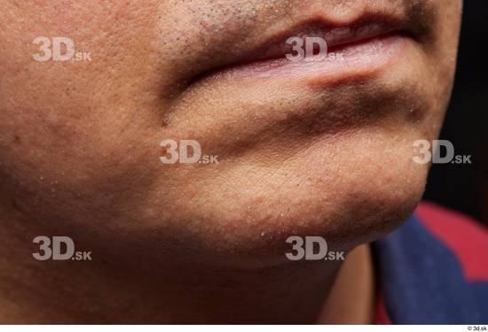 Face Mouth Cheek Skin Man Slim Wrinkles Studio photo references