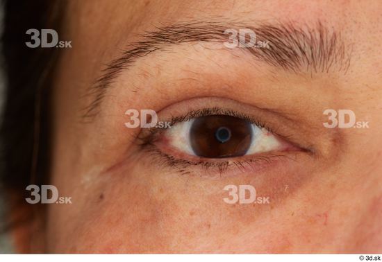 Eye Skin Woman Overweight Studio photo references