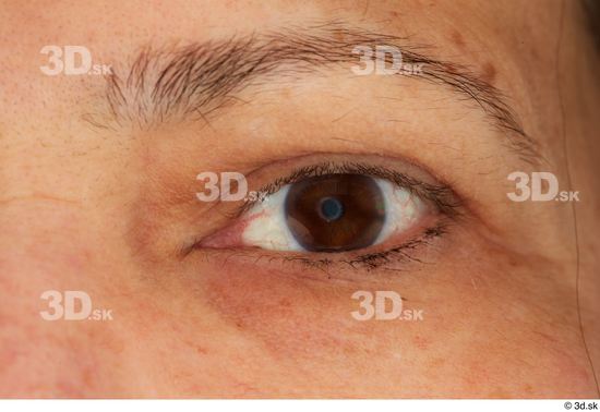 Eye Skin Woman Overweight Studio photo references