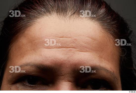 Face Hair Skin Woman Overweight Wrinkles Studio photo references