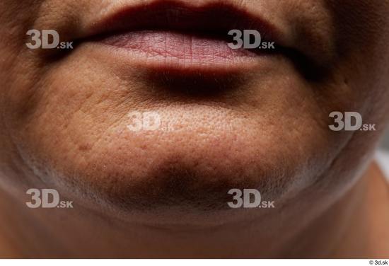 Face Mouth Skin Woman Overweight Studio photo references