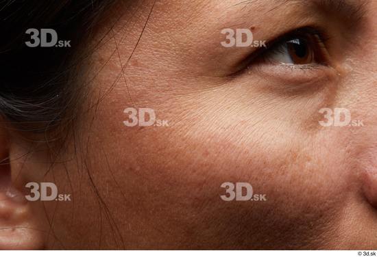 Eye Face Cheek Skin Woman Slim Wrinkles Studio photo references