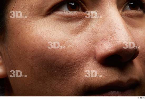 Face Nose Cheek Skin Woman Slim Studio photo references