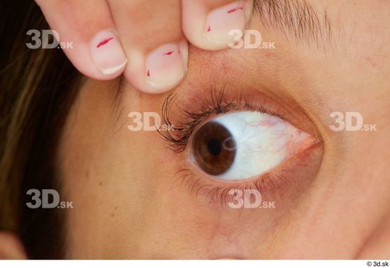 Eye Skin Woman Slim Studio photo references