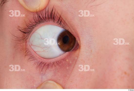 Eye Skin Woman White Slim Studio photo references