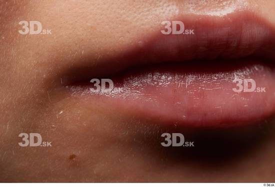 Face Mouth Skin Woman White Slim Studio photo references