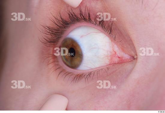 Eye Skin Woman White Slim Studio photo references