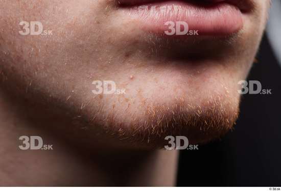 Face Mouth Cheek Skin Man White Slim Studio photo references