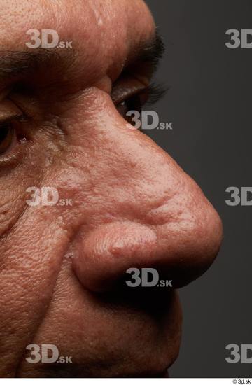 Face Nose Skin Man Slim Wrinkles Studio photo references