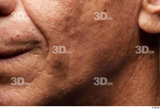 Face Mouth Cheek Skin Man Slim Wrinkles Studio photo references