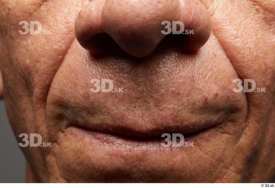 Face Mouth Nose Cheek Skin Man Slim Wrinkles Studio photo references