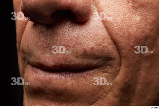 Face Mouth Nose Cheek Skin Man Slim Wrinkles Studio photo references