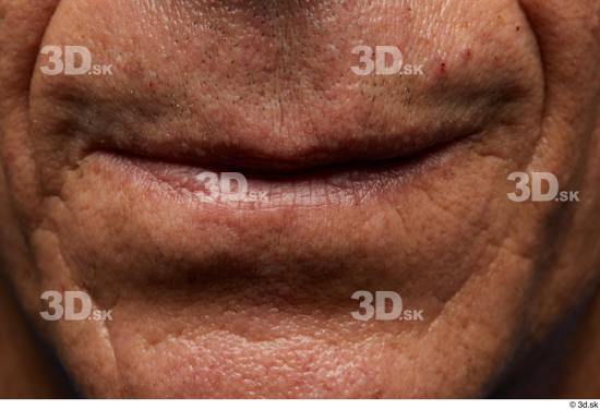 Face Mouth Skin Man Slim Wrinkles Studio photo references