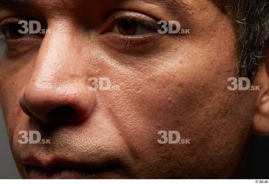 Eye Face Mouth Nose Cheek Skin Man Slim Wrinkles Studio photo references