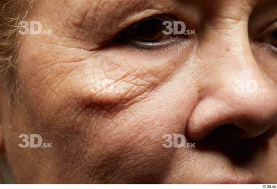 Eye Face Nose Cheek Skin Woman Overweight Wrinkles Studio photo references