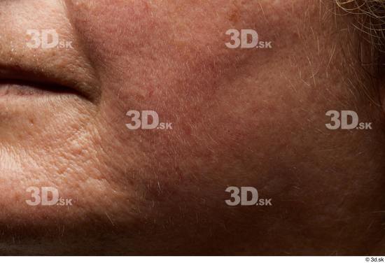 Face Mouth Cheek Skin Woman Chubby Wrinkles Studio photo references