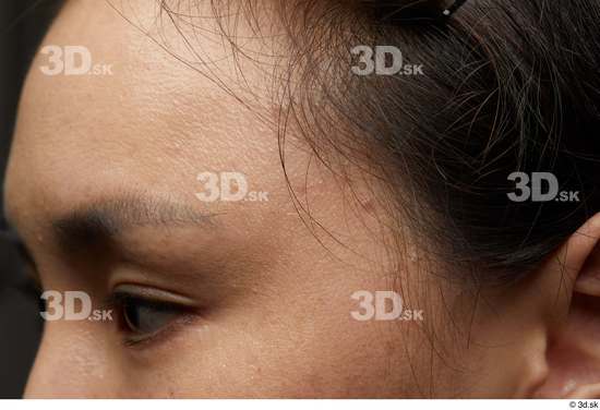 Eye Face Cheek Hair Skin Woman Asian Slim Studio photo references