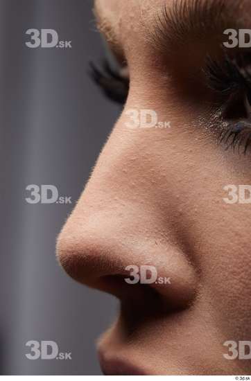 Face Nose Skin Woman White Slim Studio photo references