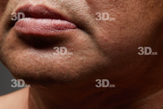 Face Mouth Cheek Skin Man Asian Overweight Wrinkles Studio photo references