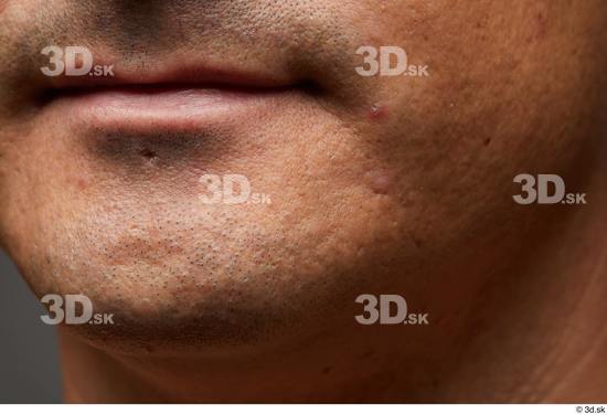 Face Mouth Cheek Skin Man Slim Studio photo references