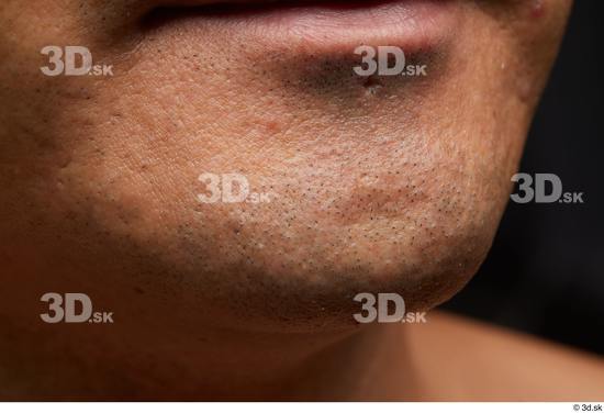 Face Mouth Skin Man Slim Studio photo references