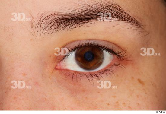 Eye Skin Woman Slim Studio photo references