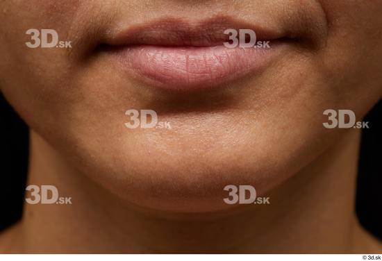 Face Mouth Skin Woman Slim Studio photo references