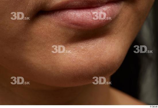 Face Mouth Skin Woman Slim Studio photo references