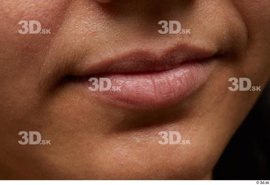 Face Mouth Skin Woman Slim Studio photo references