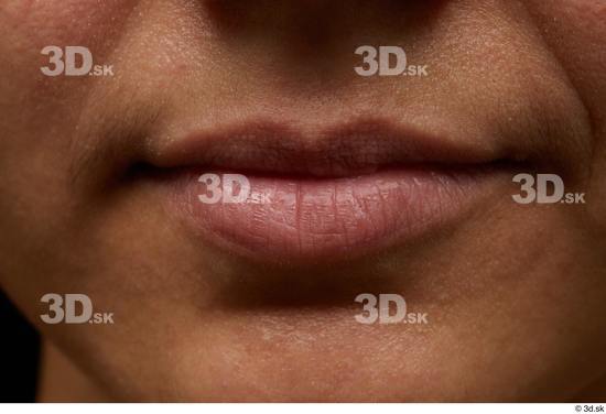 Face Mouth Skin Woman Slim Studio photo references