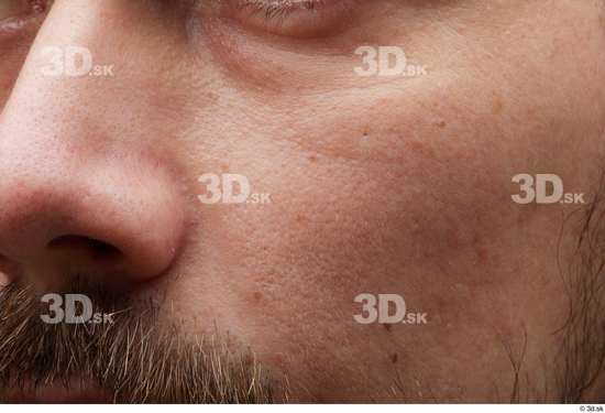 Face Nose Cheek Skin Man White Slim Studio photo references