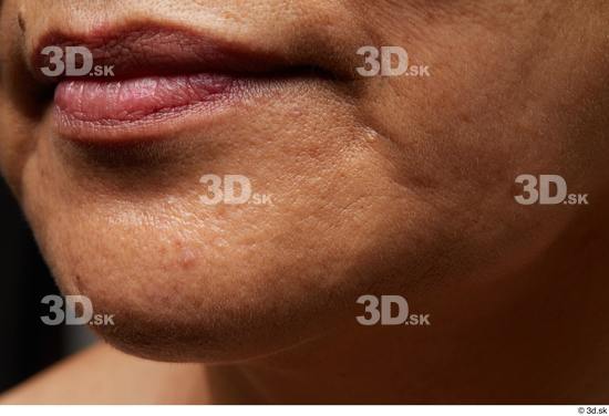 Face Mouth Cheek Skin Woman Asian Chubby Wrinkles Studio photo references