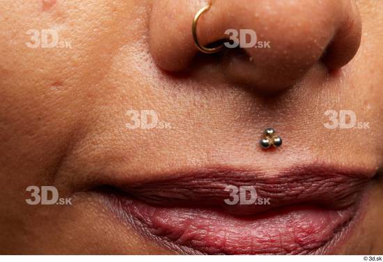 Face Mouth Nose Cheek Skin Woman Slim Studio photo references