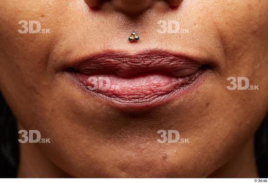 Face Mouth Skin Woman Slim Studio photo references