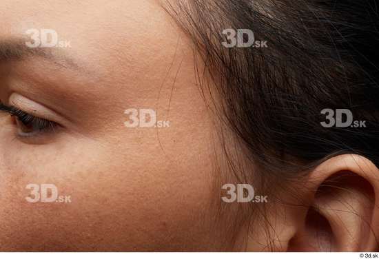 Eye Face Cheek Ear Hair Skin Woman White Slim Studio photo references